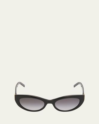 Saint Laurent YSL Acetate Cat-Eye Sunglasses