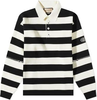 Gucci Striped Cotton Polo