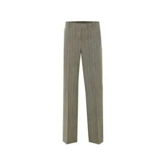 Circolo 1901 Broeken, Dames, Grijs, L, Rechte broek