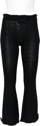 Balenciaga Flared Capri Trousers