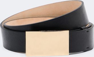 Victoria Beckham Portofino Mirror leather belt