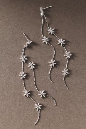 Shashi Hybrid Crystal Linear Drop Earrings