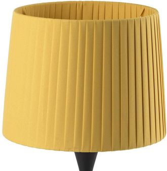 Faro Barcelona Samba L&aacute;mpara Mini Sobremesa Negra/encintada Amarilla 64317-36