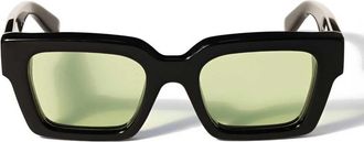 Off-white Sunglasses Ow1022 1050 Virgil Black/Green Unisex