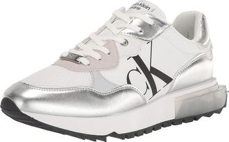 Calvin Klein Magalee Womens Shoes Silver : 7.5 M, Textile