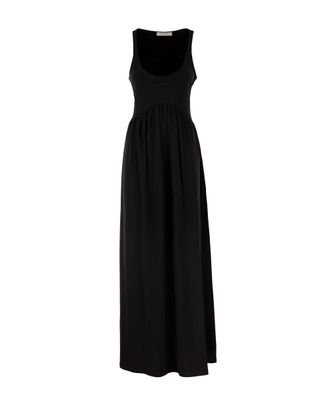 Sportmax Maxi Dress In Stretch Jersey Cr&ecirc;pe With Open Back