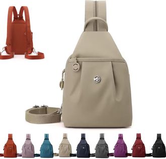 Generic 2026 Premium 3 in 1 Anti-Theft Travel Tote Bag, Waterproof 2-Way Commuter Bag, Waterproof Convertible Shoulder Bags (Khaki)