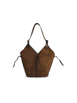 Isabel Marant Tampa Bronze Suede Bag