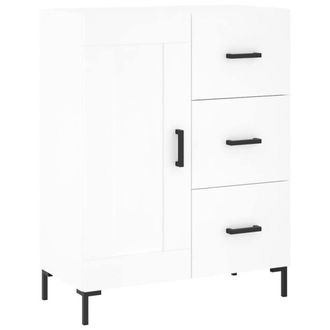 Berkfield Home Sideboard White 69.5x34x90 cm Engineered Wood