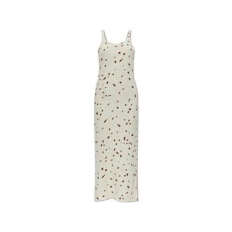 Sams&oslash;e & Sams&oslash;e Sasunna Jurk - Dames - Maxi kleedjes - Beige - XS - Linnen - Kleedjes