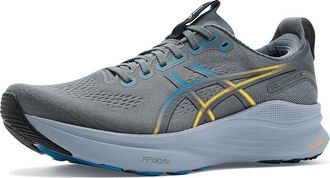 Asics GEL-Kayano(r) 32 Mens Shoes Steel Grey/Aegean Blue : 11.5 D - Medium, Textile