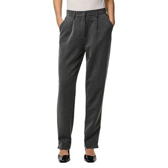 Pieces Pieces Pckamil Hw Ankle Pant Noos, Dark Grey Blend, XS / 32L