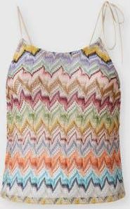 Missoni Viscose Lam&eacute; Top With Thin Straps in Multicoloured at Nordstrom, Size 38