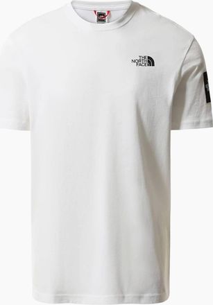 The North Face Mens The North Face Mens T Shirts Crew Neck BB SR SS Summer Cotton Tee - White - Size: 44