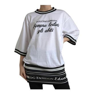 Dolce & Gabbana Mujer, Camisetas, Blanco, Talla: 2XS