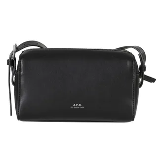 A.P.C. A.p.c., Heren, Tassen, Zwart, Maat: ONE Size Leer