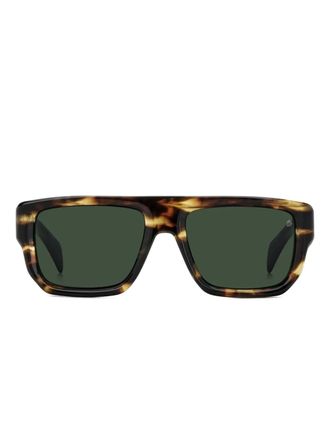 David Beckham tortoiseshell pilot-frame sunglasses - Brown