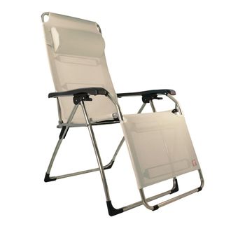 Fiam Amida Relaxliege, Aluminium / taupe