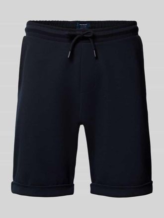 Mc Neal Shorts mit elastischem Bund und Ges&auml;&szlig;tasche in Dunkelblau, Gr&ouml;&szlig;e XXL