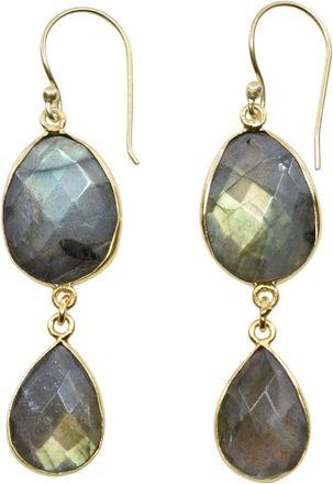 A Blonde and Her Bag Rome Earring in Labradorite