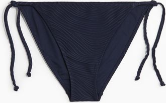 H&M Tie-Tanga Bikinihose - Blue