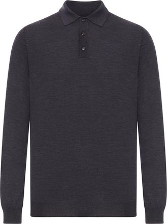 Zanone POLO SHIRT IN FINE COMBED WOOL - Zanone - Man