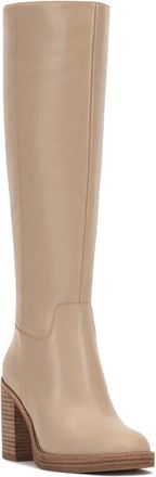 Vince Camuto Gibi Knee High Boot in Soft Buff at Nordstrom, Size 8.5