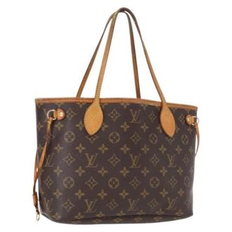 Louis Vuitton Pre-owned Tote Bags, female, Brown, Size: ONE SIZE Pre-owned Vintage Canvas Tote Bag