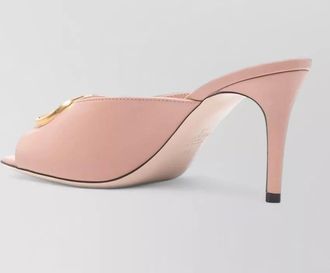 Valentino Garavani leather mules