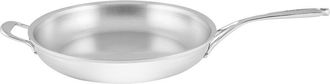 Demeyere Atlantis Proline 7 12.6In Stainless Steel Fry Pan With Helper Handle