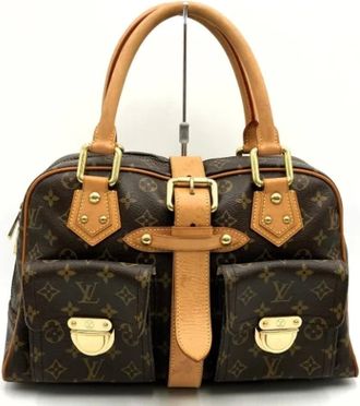 Louis Vuitton Pre-owned Handbags, female, Brown, Size: ONE SIZE Pre-owned Fabric louis-vuitton-bags
