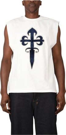 Ksubi Canotta Stacked Origin - - Tops - Uomo - Bianco - L