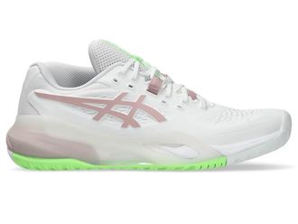 Asics Womens Gel-Resolution X Shoes In White/morganite
