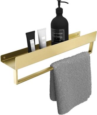 Rea Rea - Estante De Ba&ntilde;o Sf01 45cm Gold Brush