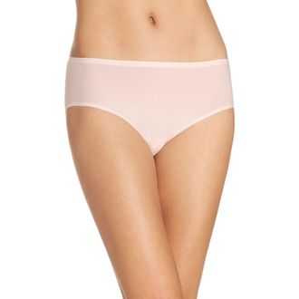 Chantelle Soft Stretch Seamless Hipster Panties in Blushing Pink at Nordstrom