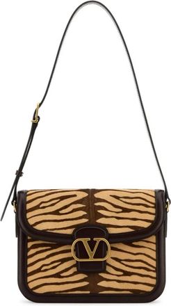 Valentino Garavani 9To 5 Schoudertas - Dames - Schoudertassen - Veelkleurig - ONE Size - Leer - Tassen