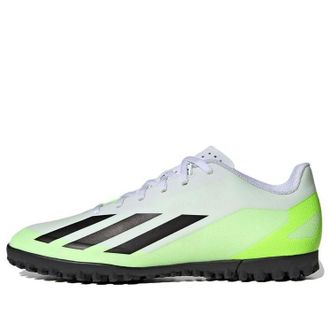 adidas X Crazyfast.4 TF White Lucid Lemon Black IE1583