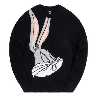 Kith x Looney Tunes Bugs Bunny Crewneck Black KH2494-100