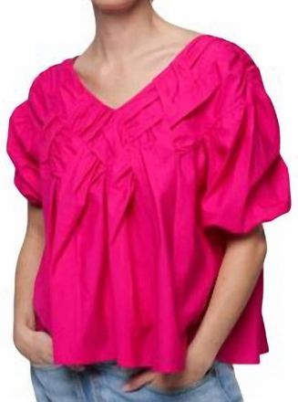 Merlette Antares Top In Magenta