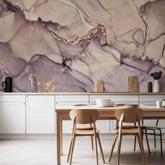 OEM Carta Da Parati Adesiva Artgeist Marmo Rosa 250x175 Cm