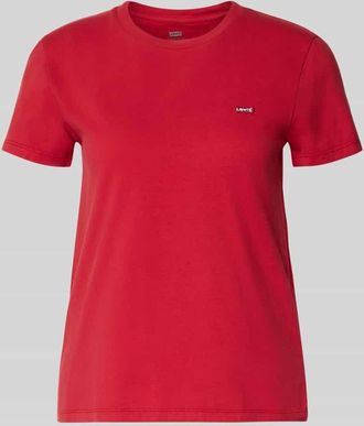 Levi's Regular Fit T-Shirt aus reiner Baumwolle in Rot, Gr&ouml;&szlig;e XS