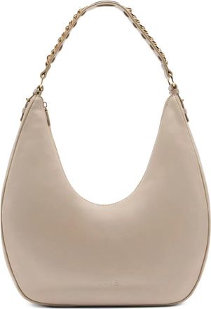 Liu Jo large chain-embellished shoulder bag - Neutrals