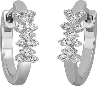 Bony Levy Getty 18K 0.24 Ct. Tw. Diamond Hoop Earrings