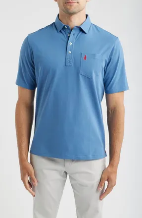 Johnnie-O The Original Regular Fit Polo in Moonlight Blue at Nordstrom, Size Xx-Large