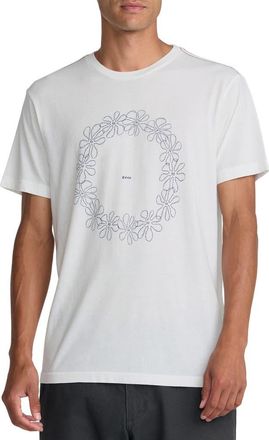 Rvca Bryce Lei Graphic T-Shirt in Antique White at Nordstrom, Size Xx-Large