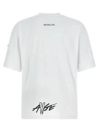 Moncler Mens Black Cotton T-Shirt