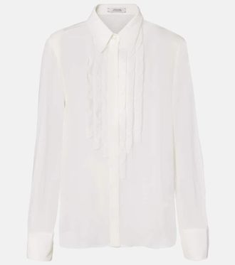 Dorothee Schumacher Sheer Twist georgette blouse