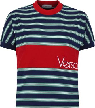 Versace Donna, Top, Multicolore, XS, new