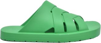 Bottega Veneta ciabatta - Heren - Sandalen - Groen - 41 EU - Schoenen