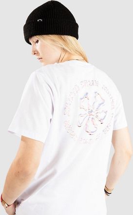 Santa Cruz Chrome Ringed Flower Camiseta blanco